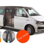 Moskitonetz Schiebetüre T5-T6.1 Fine Mesh Reissverschluss