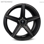 MB Design KV1 9x20 schwarz matt beschichtet