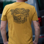 -T6.1 Palms- Seven25 Premium Shirt, ocker gelb