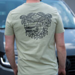 -T6.1 Palms- Seven25 Premium Shirt, salbei grün