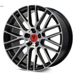 MB Design KV4 8,5x18 schwarz frontpoliert glänzend beschichtet