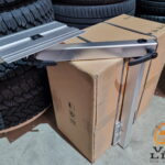 Seven25 Aluminium Camping Schwenktisch Tischgestell, Alu silber