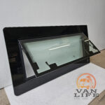 Seven25 Ausstellfenster 2. Sitzreihe V2.0 XXL für VW T5 T6 T6.1 Fahrerseite